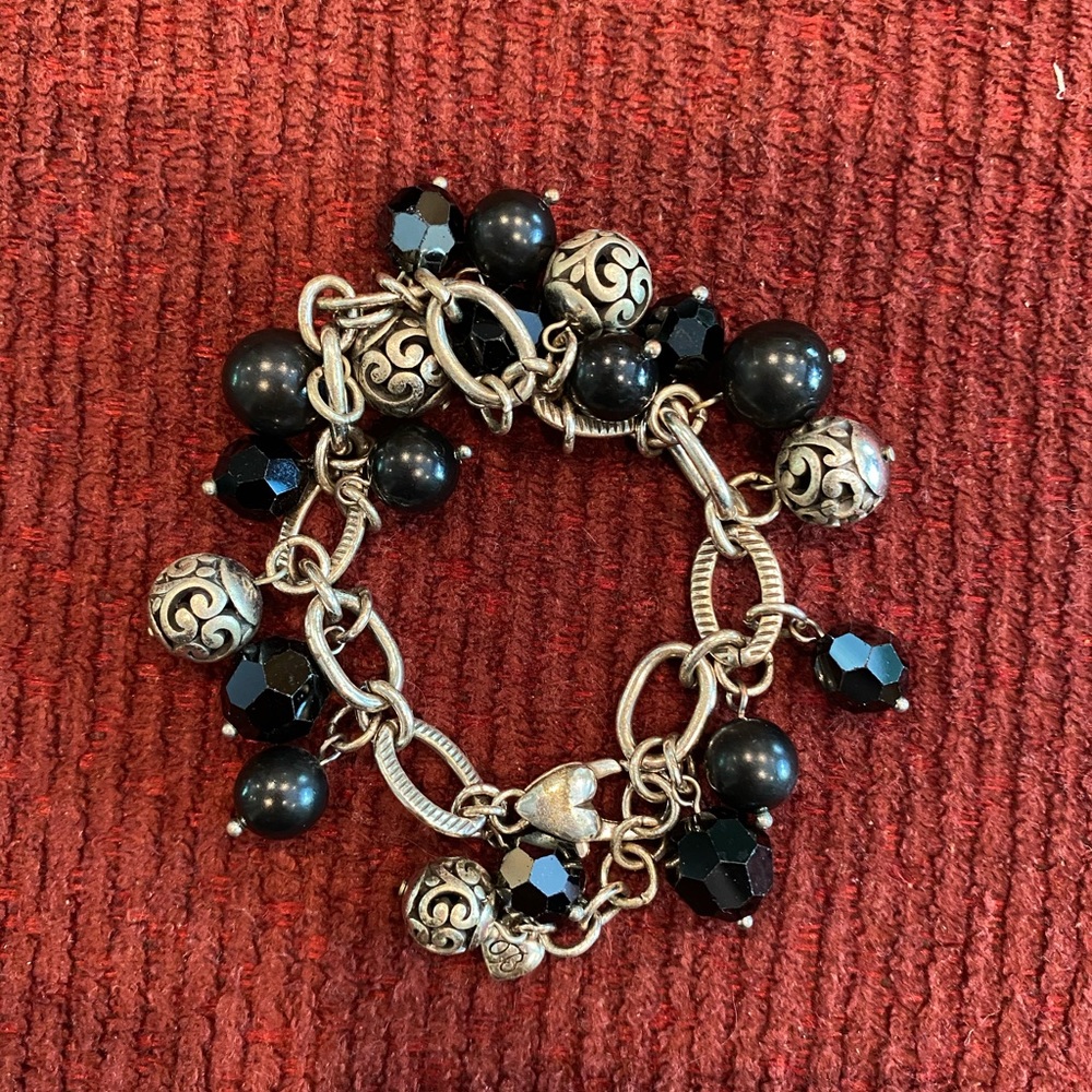 Brighton Black and silver bracelet